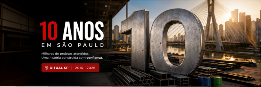 Ditual São Paulo completa 10 anos: uma década entregando mais do que aço